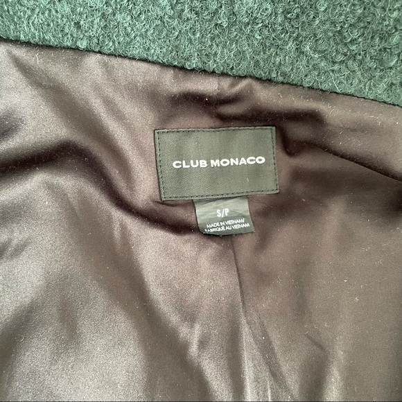 Club Monaco | Green coat - Picture 6 of 7